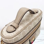 Gucci 816357 Beige Oat Leather Handbag