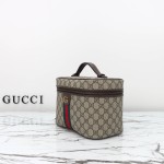 Gucci 811489 Light Brown Leather Handbag