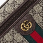 Gucci 811489 Light Brown Leather Handbag