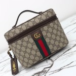 Gucci 811489 Light Brown Leather Handbag