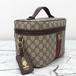 Gucci 811489 Light Brown Leather Handbag