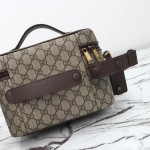 Gucci 811489 Light Brown Leather Handbag