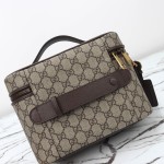 Gucci 811489 Light Brown Leather Handbag
