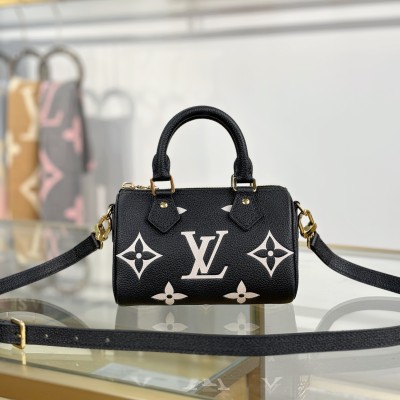 Louis Vuitton - Nano Speedy Handbag M81456 Black