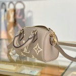Louis Vuitton Nano Speedy M81456 Black Mini Handbag