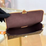 Louis Vuitton Pochette Camille M13566 monogram leather replica handbag