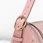 Gucci 815218 Pink Rubber Shoulder Bag / Gucci 815216 Green Rubber Handbag