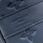 Louis Vuitton Keepall Bandoulière 50 M14840 Striped Monogram Shadow Leather
