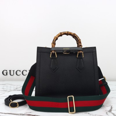 Gucci - Original Leather Bag 702721 Brown Classic GG Pattern with Dust Bag