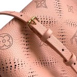 Louis Vuitton Bella Handbag M13840 – Milkshake Pink Perforated Calfskin