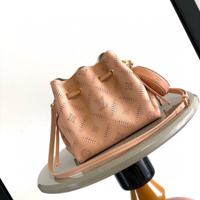 Louis Vuitton - Bella Handbag M13840 Milkshake Pink Perforated Calfskin