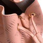 Louis Vuitton Bella Handbag M13840 – Milkshake Pink Perforated Calfskin