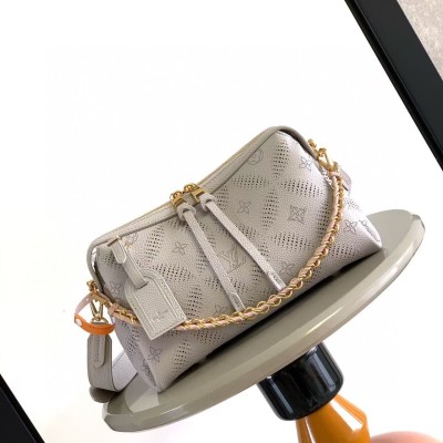 Louis Vuitton - Hand It All Small Handbag M13157 Bloom Perforated Monogram Leather