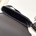 Louis Vuitton District Small Messenger Bag in Taïga Leather with Magnetic Flap and Adjustable Strap