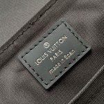 Louis Vuitton District Small Messenger Bag in Taïga Leather with Magnetic Flap and Adjustable Strap