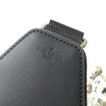 Louis Vuitton Avenue Shoulder Bag in Damier Graphite Canvas with Leather Patch and Adjustable Strap
