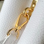 Louis Vuitton × Murakami Capucines M13253 Light Green Off-White Tri-Color Limited Edition – Premium Replica