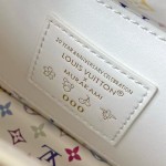 Louis Vuitton × Murakami Capucines M13253 Light Green Off-White Tri-Color Limited Edition – Premium Replica