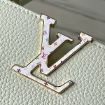 Louis Vuitton × Murakami Capucines M13253 Light Green Off-White Tri-Color Limited Edition – Premium Replica
