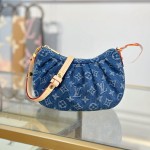Louis Vuitton Pochette Valley M13571 Denim Blue Replica