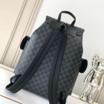 Louis Vuitton Christopher Small Backpack in Monogram Canvas with Rugged Design
