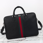 Gucci 834461 Calfskin Leather Tote Bag