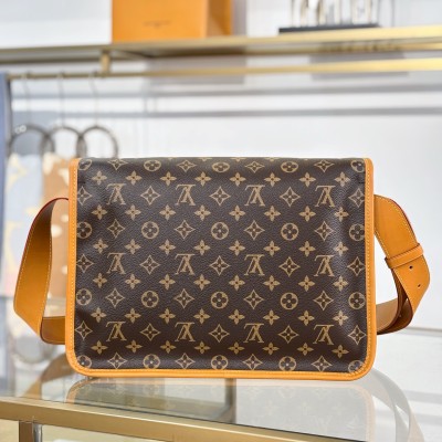Louis Vuitton - Satchel Messenger Bag M14723 Monogram Canvas