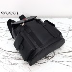 Gucci 839110 Leather Tote Bag Brown Replica