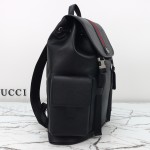 Gucci 839110 Leather Tote Bag Brown Replica