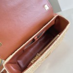 Louis Vuitton Twist Slim Small Bag M14309 Raffia Replica Handbag