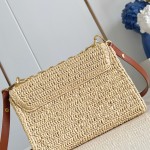 Louis Vuitton Twist Slim Small Bag M14309 Raffia Replica Handbag