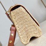 Louis Vuitton Twist Slim Small Bag M14309 Raffia Replica Handbag