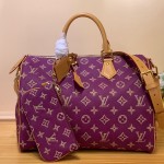 Louis Vuitton Speedy P9 Bandoulière 40 Monogram Leather Replica Handbag