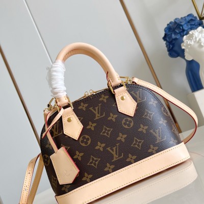 Louis Vuitton - Alma BB Monogram Canvas Handbag M46990 – Classic Replica Bag