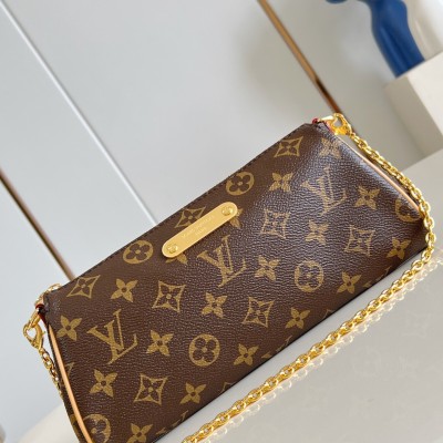 Louis Vuitton - Pochette Eva Monogram Canvas Handbag M13567 Classic Replica Bag
