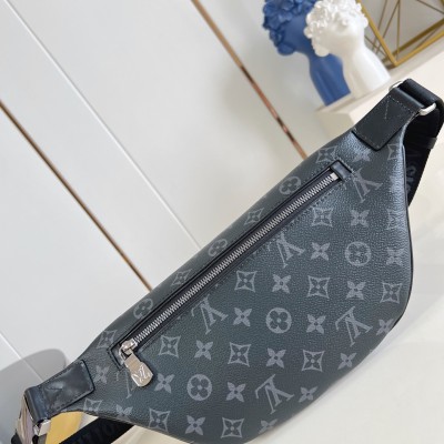 Louis Vuitton - Discovery Bumbag Monogram Eclipse Canvas M25924  Replica Waist Bag