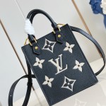 Louis Vuitton Petit Sac Plat M57937 Black Monogram Replica