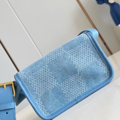 Louis Vuitton - Bosphore Mini Bag Damier Denim 3D Canvas N00210 – Replica Handbag