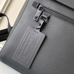 Louis Vuitton Flap Backpack in Black Original Leather with Magnetic Flap and Zipper Pockets