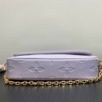 Louis Vuitton Wallet On Chain Ivy M82210 Purple Monogram Empreinte Leather