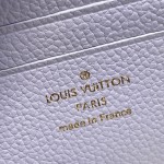 Louis Vuitton Wallet On Chain Ivy M82210 Purple Monogram Empreinte Leather
