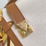 Louis Vuitton Side Trunk MM Natural Canvas M14411 Replica Bag