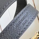Louis Vuitton Boulogne MM Monogram Empreinte Black M13706 Replica Bag