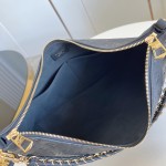 Louis Vuitton Boulogne MM Monogram Empreinte Black M13706 Replica Bag