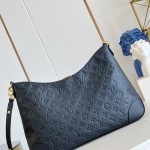 Louis Vuitton Boulogne MM Monogram Empreinte Black M13706 Replica Bag