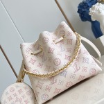 Louis Vuitton Bella Bag M15114 Dream Series in perforated Monogram leather with watercolor effect