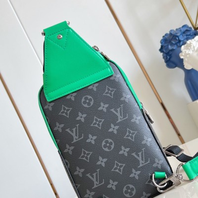 Louis Vuitton - Avenue Small Shoulder Bag Monogram Eclipse M25891