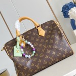 Louis Vuitton Speedy Soft 30 Lucky Handbag M15107 Monogram Canvas