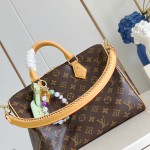 Louis Vuitton Speedy Soft 30 Lucky Handbag M15107 Monogram Canvas