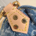 Louis Vuitton x Murakami Sunset Handbag M13680 Cherry Monogram Denim